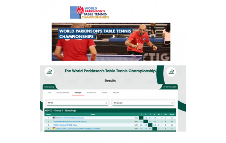 Pascale Strullu décroche le bronze aux Championnats du Monde ITTF Parkinson